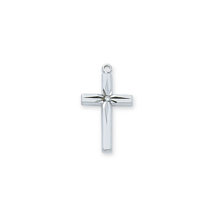 Cross Necklace - Sterling Silver