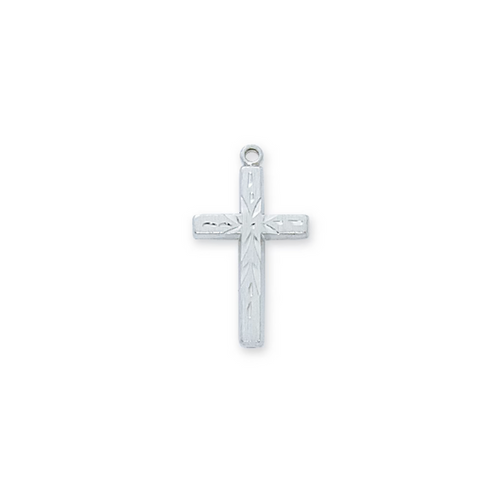 Cross Necklace - Sterling Silver