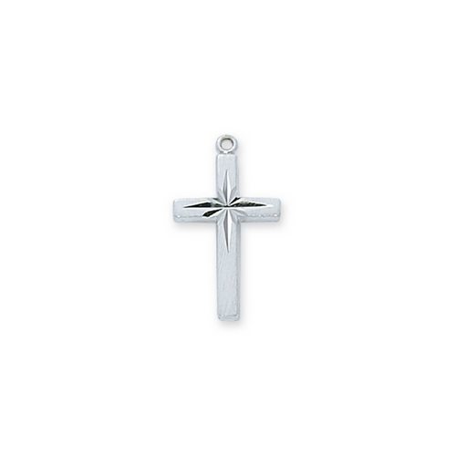 Cross Necklace - Sterling Silver