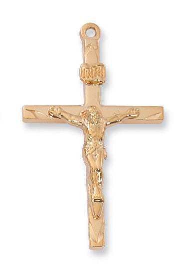 Crucifix - Gold over Sterling