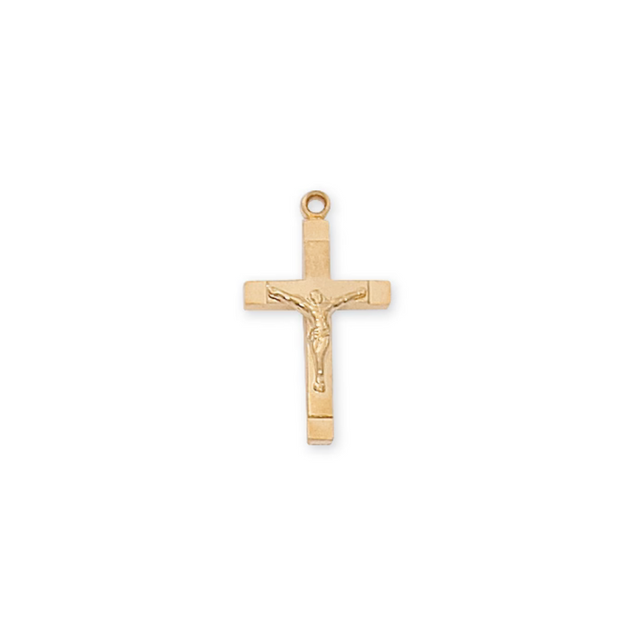 Crucifix Necklace - Gold over Sterling