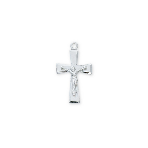 Crucifix Necklace - Sterling Silver