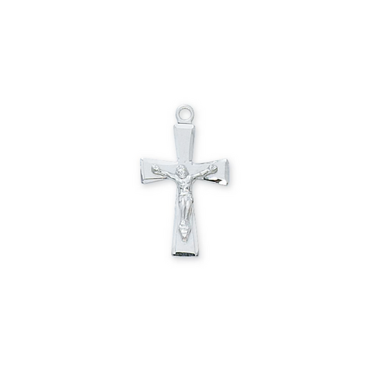 Crucifix Necklace - Sterling Silver