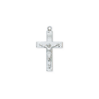 Crucifix Necklace - Sterling Silver