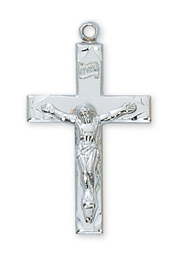 Crucifix Necklace - Sterling Silver