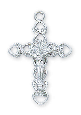 Crucifix Necklace - Sterling Silver