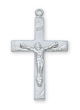 Crucifix Necklace - Sterling Silver