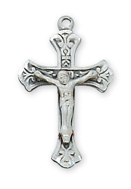 Crucifix Necklace - Sterling Silver