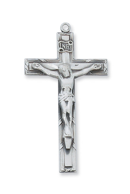 Crucifix Necklace - Sterling Silver