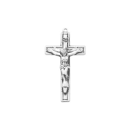 Crucifix Pendant Box Sterling
