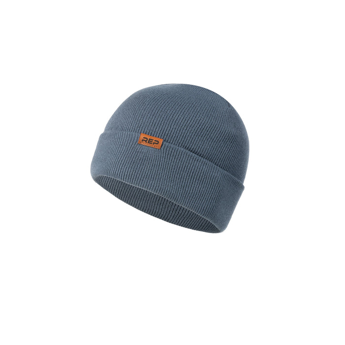The REP Fitness Daily Driver Beanie in Blue front