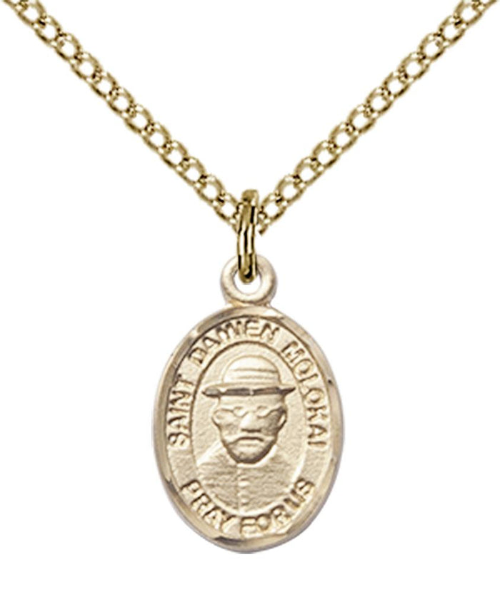 Damien - St. Damien of Molokai Medal