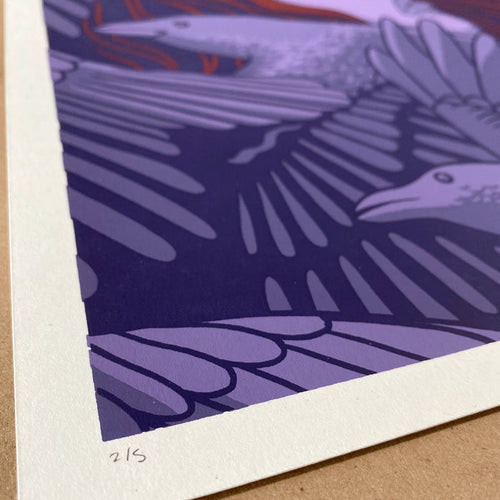 "Dark Wings" Limited-Edition Screen Prints