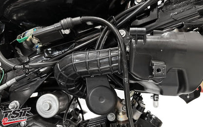 Installs to fully replace the stock hose connecting the OEM airbox to the throttle body.