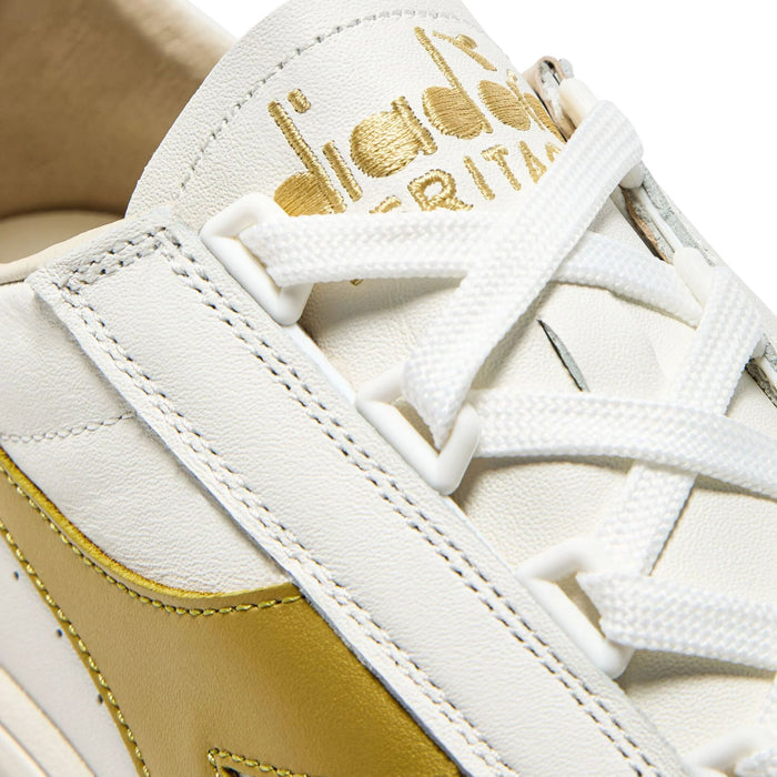 Diadora B Elite OG Italia Sport - White/Gold