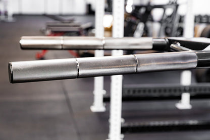 Close-up of the knurling on the REP Fitness Dip Attachment 2.0