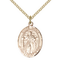 Divine Mercy Medal - Gold Filled