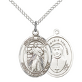 Divine Mercy Medal - Sterling Silver