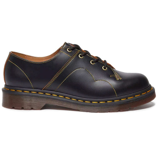Dr. Martens Church Vintage Smooth Leather Shoes - Black