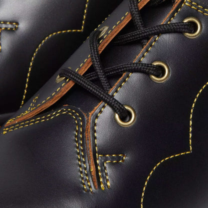 Dr. Martens Church Vintage Smooth Leather Shoes - Black