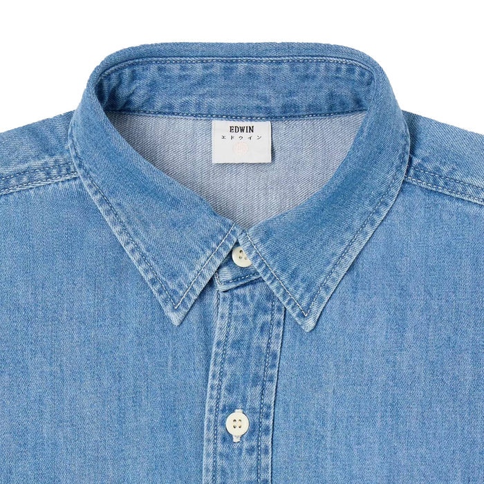 Edwin Denim Work Shirt - Light Blue