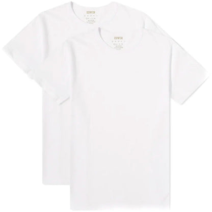 Edwin Double Pack T-Shirt - White