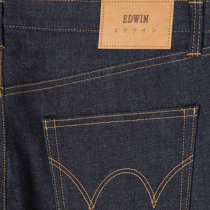 Edwin Recycled Denim Regular Tapered Jeans - Blue Unwashed