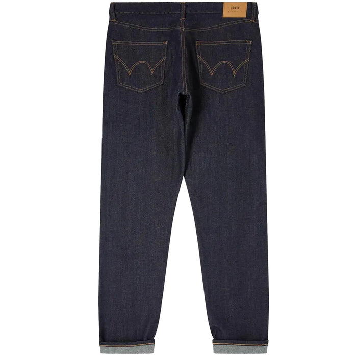 Edwin Recycled Denim Regular Tapered Jeans - Blue Unwashed