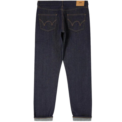 Edwin Recycled Denim Regular Tapered Jeans - Blue Unwashed