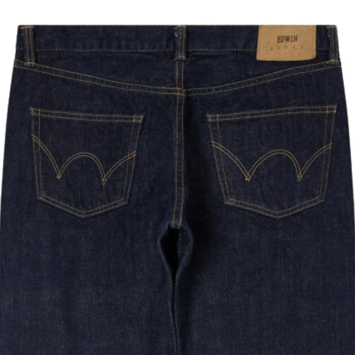 Edwin Regular Tapered Jeans - Blue Rinsed