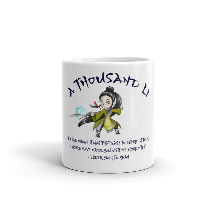 Elder Yang Mug on Unwanted Visitors