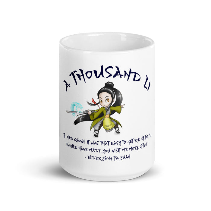 Elder Yang Mug on Unwanted Visitors