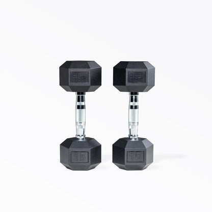 15lb Ergo Hex Dumbbell Pair