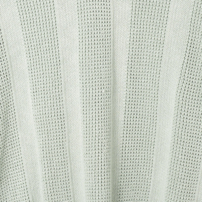 Far Afield Clifford Knitted Polo - Aqua Blue
