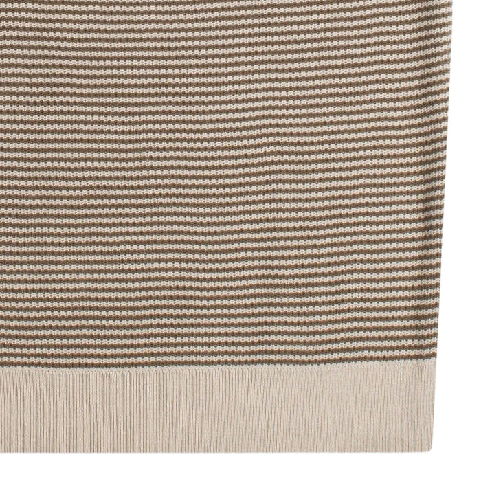Far Afield Newport Knit T-Shirt - Sand/Brown