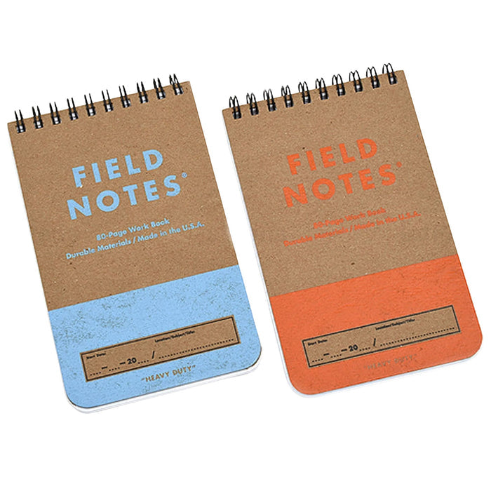 Field Notes 2 Pack - Heavy Duty Work Books