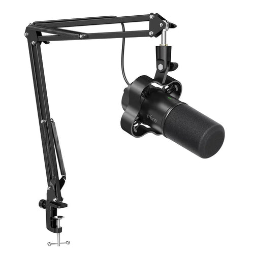 FIFINE K688 Neo USB/XLR Podcast Microphone – Dynamic Pro Mic, Mute & Monitor for Streaming, Gaming, Vocal & Music Recording Audio, for PC USB-C Smartphone Mixer, Boom Arm