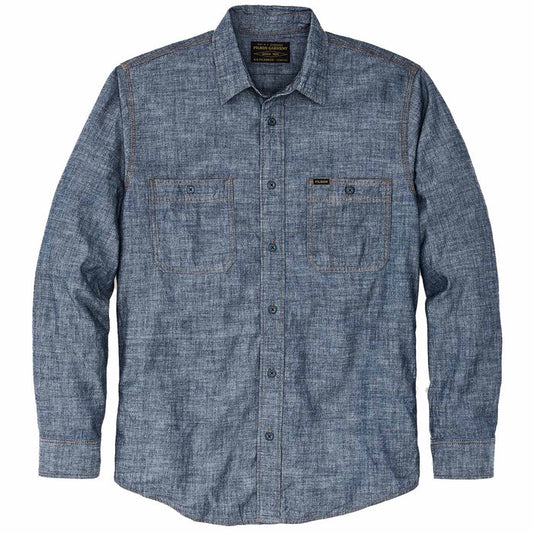 Filson Chambray CPO Shirt - Rinsed Indigo