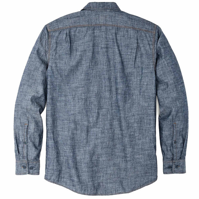 Filson Chambray CPO Shirt - Rinsed Indigo