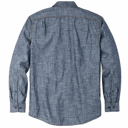 Filson Chambray CPO Shirt - Rinsed Indigo