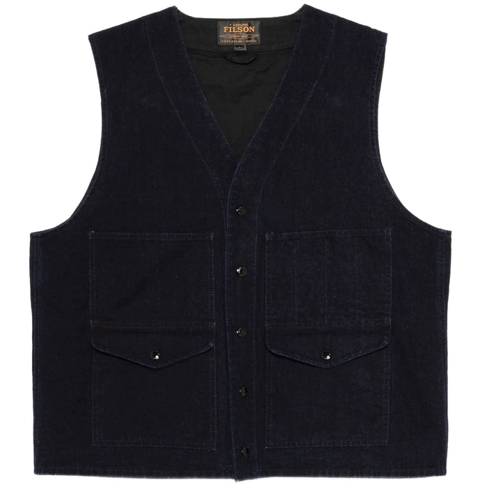 Filson Dry Tin Vest - Indigo