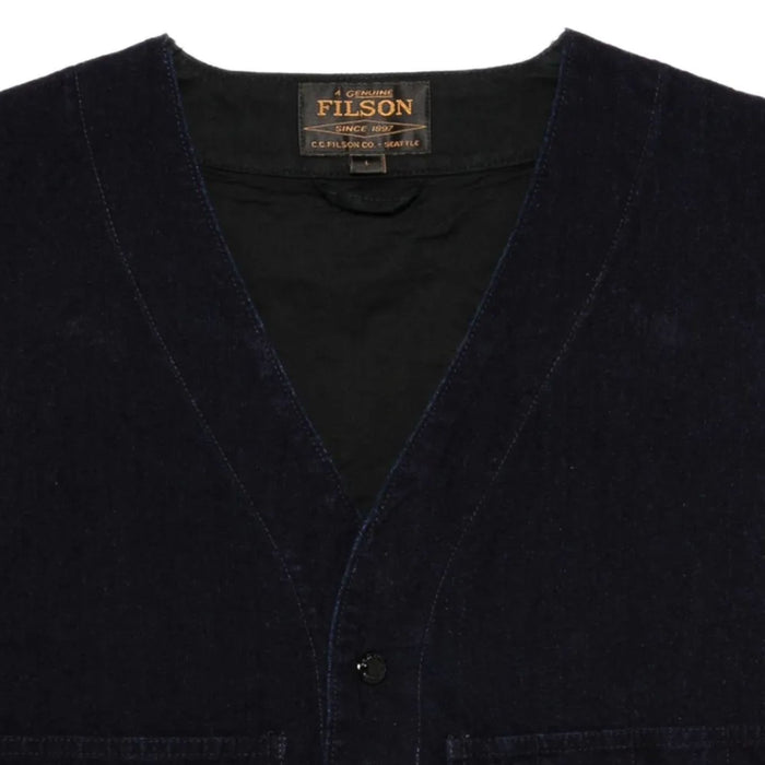 Filson Dry Tin Vest - Indigo