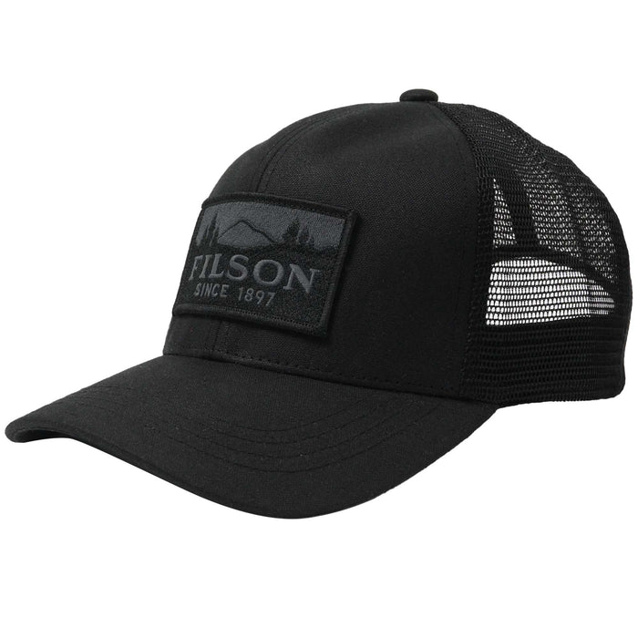 Filson Logger Mesh Cap - Black