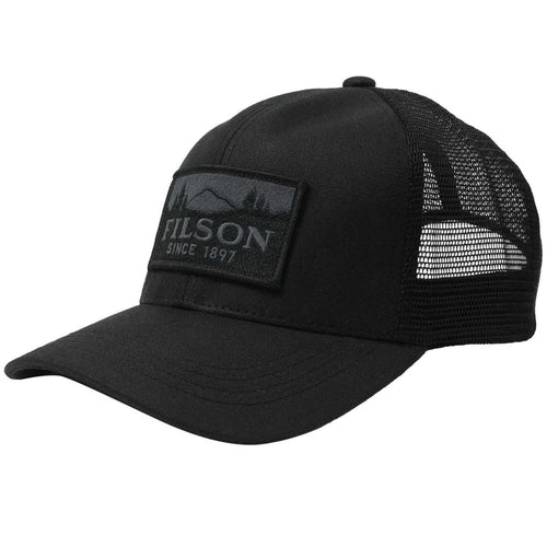 Filson Logger Mesh Cap - Black