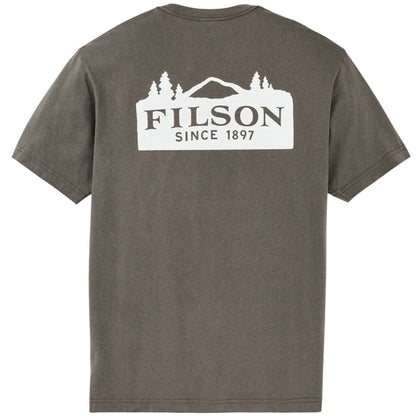 Filson Scenic Graphic T-Shirt - Hawk Brown