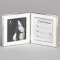 First Communion Double Photo Frame - Holds Two 4x4 Photos | Caroline Collection