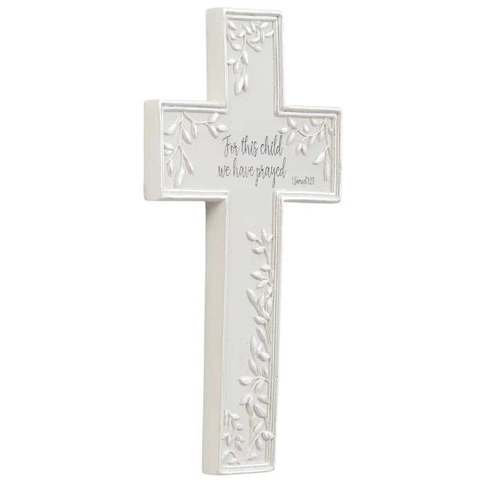 For This Child Wall Cross 7.75"H