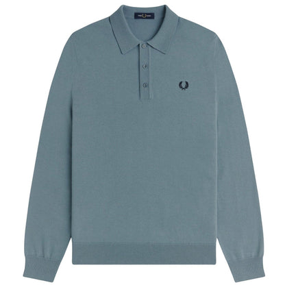 Fred Perry Classic Knitted Long Sleeve Shirt - Stockport