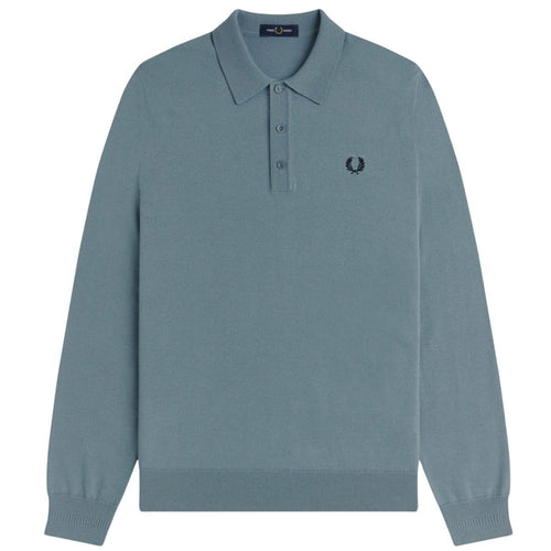 Fred Perry Classic Knitted Long Sleeve Shirt - Stockport