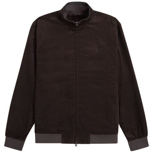 Fred Perry Cord Brentham Jacket - Rich Brown